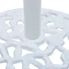 vidaXL Sonnenschirmständer Weiß 12 kg 48 cm Gusseisen Produktbild-Vorschau 5