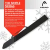 HEAD Skisack "Simple" voor 1 paar ski's, zwart, zwart Productafbeelding-voorbeeld 3