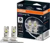 A product box for OSRAM LEDriving HL EASY LED bulbs, with two bulbs shown in the foreground. Produktbild-Vorschau