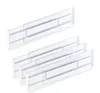 Relaxdays Schubladentrenner, 4er Set, verstellbare Produktbild-Vorschau 1