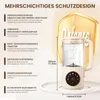 A product shot of a blender with feature callouts and dimensions. Náhľad obrázku produktu