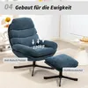 HOMCOM Relaxsessel mit Hocker Sessel Loungesessel mit Produktbild-Vorschau 7