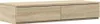 vidaXL Bettschubladen Sonoma-Eiche 80 x 36,5 x 16,5 cm Produktbild-Vorschau 2