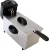DESKI 3 Liter 2000 Watt Edelstahl Kaltzonen-Fritteuse Produktbild-Vorschau 1