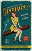 vianmo Blechschild 18x12 cm Pinup exclusive party gentlemen Produktbild-Vorschau 1