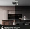 Lampada da soffitto a LED, sensore, nero, LED/14W Anteprima dell’immagine prodotto 3