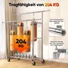 HOKEEPER Kleiderständer Schwerlast-Kleiderstange 204kg Produktbild-Vorschau 2