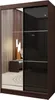 Masseno Schiebetürenschrank VITALE 120 cm Kleiderschrank Produktbild-Vorschau 1