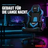 ONBEST Gaming Stuhl | Ergonomisch | mit Lordosenkissen | Produktbild-Vorschau 2