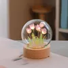 Květinové noční světlo Tulipánová noční lampa Domácí Náhled obrázku produktu 2