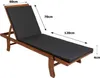 Kissen für Liegestuhl 190x60x4cm, Kissen für eine Produktbild-Vorschau 2