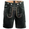 Pantaloni corti in pelle tradizionali da uomo PAULGOS - HK2 Anteprima dell’immagine prodotto 1