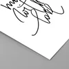 Poster - Poster ohne Rahmen - Erstellt mit Liebe - 40x40 cm Produktbild-Vorschau 2