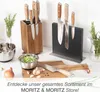 Moritz & Moritz Messerblock magnetisch, Edelstahlboden, Produktbild-Vorschau 8