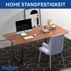 DanDiBo 2x Tischbeine Metall Schwarz 72 x 72 cm Produktbild-Vorschau 8