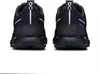 The back view of a pair of black ON Running shoes against a white background. Produktbild-Vorschau