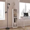 KOMTO Bücherregal Weiß – Schmales Regal 30 cm Breit, 4 Produktbild-Vorschau 2