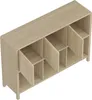 Credenza 'Lukkodso' a 3 ante e 6 scomparti 77 x 110 x 30 cm Anteprima dell’immagine prodotto 5
