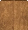 vidaXL Fioriera Rusty 80x40x80 cm Acciaio resistente alle Anteprima dell’immagine prodotto 5