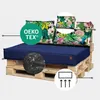 Coussin de palette 120x80 set pour meubles en palette Voir les images du produit 3