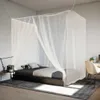 vidaXL Moskytiéra na zavěšení 156 Mesh White 220x100x150 cm Náhled obrázku produktu 3