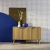 sweeek - Sideboard 3 Türen und 3 Einlegeböden, 120 cm - Produktbild-Vorschau 4