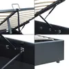 Lit rembourré 'Nola' avec matelas et coffre de lit 160 x Voir les images du produit 9