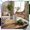 Elegante vaso bianco di grandi dimensioni in stile nordico, Anteprima dell’immagine prodotto 8