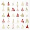 20 Servietten Christmas Tree Doodles red - Moderne Produktbild-Vorschau 1