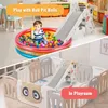 Skluzavka pro batolata ve věku 1-3 roky, vnitřní venkovní Náhled obrázku produktu 2