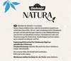 A close-up of text and branding on a textured background. Produktbild-Vorschau