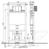Sapho AVVA Wand-WC Rimless mit UP-Spülkasten und Produktbild-Vorschau 5