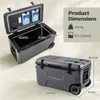 KOMFOTTEU - Grande borsa frigo isolante in plastica con Anteprima dell’immagine prodotto 5