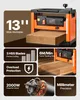 SucceBuy Hoblík se třemi noži, pracovní stůl 330 mm, příkon Náhled obrázku produktu 2