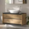 Mobile sottolavabo per bagno Vicco Edelin Antracite/Artisan Anteprima dell’immagine prodotto 5