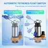 Tauchwasserpumpe - Schmutzwasserpumpe 6000L/h mit Produktbild-Vorschau 5