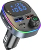 REVENTO® Car Bluetooth FM Transmitter - Bezdrátový rádiový Náhled obrázku produktu 1