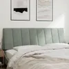 Coussin de tête de lit vidaXL « Hanko » gris clair 152 cm, Voir les images du produit 3