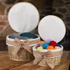 Relaxdays Badkörbchen 2er Set, Aufbewahrung, Korbset mit Produktbild-Vorschau 3