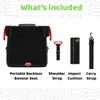 BubbleBum Seggiolino auto portatile senza schienale, nero Anteprima dell’immagine prodotto 15