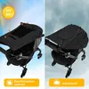 Sonnensegel Kinderwagen mit UV Schutz 50+ und Wasserdicht, Produktbild-Vorschau 2