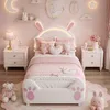 INONEFT Cartoon-Kinderbett 90 x 200 cm, Polsterbett mit Produktbild-Vorschau 2