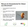 Karaffen-Verschluss Kugel ca. Ø 8 cm mit Untersetzer ca. Ø Produktbild-Vorschau 3