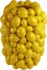 Handgefertigte stylische gelbe Vase 19 x 19 x 26 Steingut Produktbild-Vorschau 5