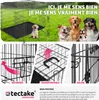Cage pour chien Luna, pliable, avec 2 portes - 121,5 x 75,5 Voir les images du produit 7