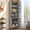 MODFU Multifunkční rohová komoda / rohová skříň s LED Náhled obrázku produktu 3