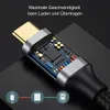 Nylon USB-C 100W Verlängerungskabel – 4K 60FPS, 10Gbps Produktbild-Vorschau 4