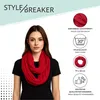 styleBREAKER leichter unifarbener Loop Schlauchschal | Produktbild-Vorschau 3