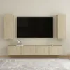 Mobili TV 2 pezzi rovere Sonoma 30,5x30x90 cm materiale a Anteprima dell’immagine prodotto 7
