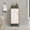 trendteam Touch Bad Standschrank Weiß/Eiche Nachbildung, Produktbild-Vorschau 7